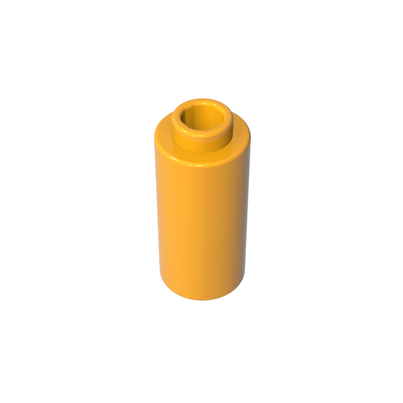71075a | Brick, Round 1 x 1 d. 90 Degree Elbow - No Stud - Type 1