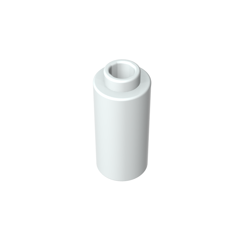 71075a | Brick, Round 1 x 1 d. 90 Degree Elbow - No Stud - Type 1