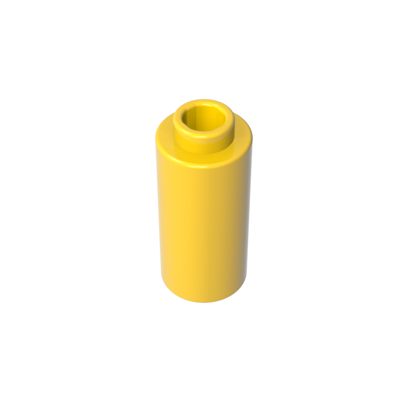 71075a | Brick, Round 1 x 1 d. 90 Degree Elbow - No Stud - Type 1
