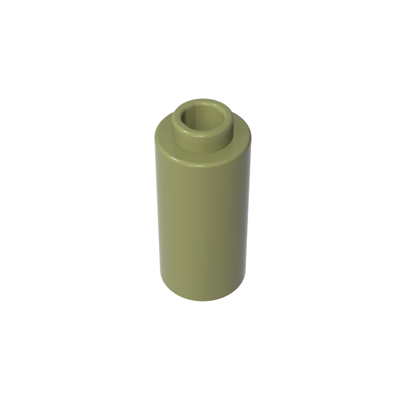 71075a | Brick, Round 1 x 1 d. 90 Degree Elbow - No Stud - Type 1