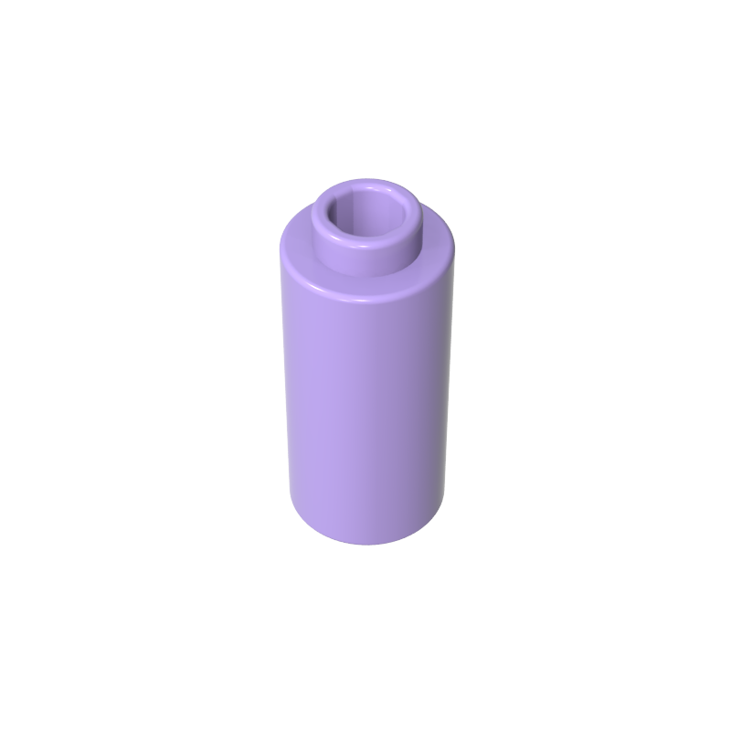 71075a | Brick, Round 1 x 1 d. 90 Degree Elbow - No Stud - Type 1