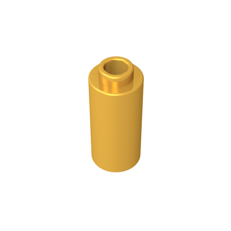 71075a | Brick, Round 1 x 1 d. 90 Degree Elbow - No Stud - Type 1