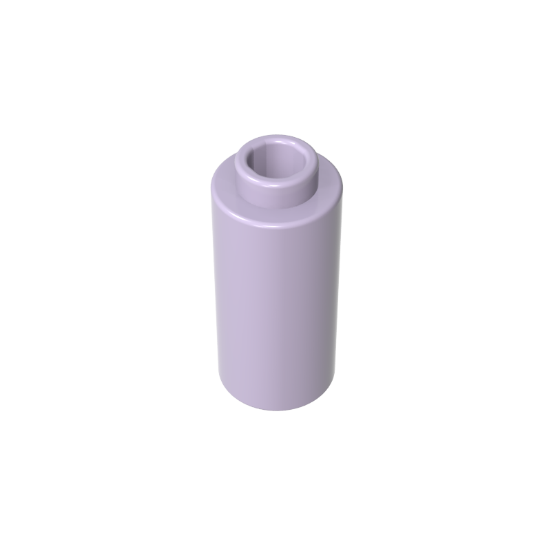 71075a | Brick, Round 1 x 1 d. 90 Degree Elbow - No Stud - Type 1