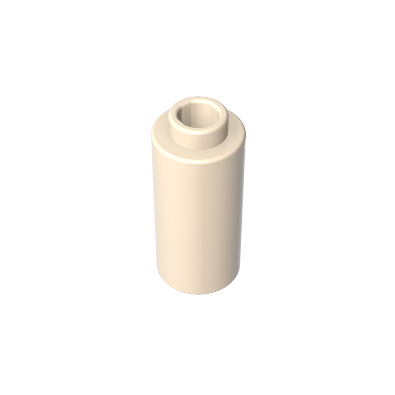 71075a | Brick, Round 1 x 1 d. 90 Degree Elbow - No Stud - Type 1