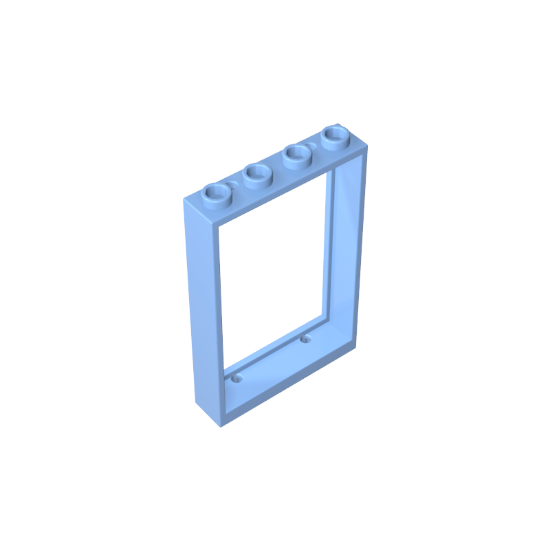 2493b | Window 1 x 4 x 5 with Hollow Studs