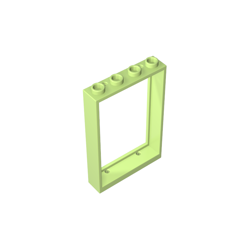 2493b | Window 1 x 4 x 5 with Hollow Studs