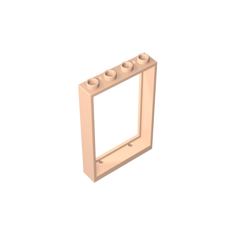 2493b | Window 1 x 4 x 5 with Hollow Studs