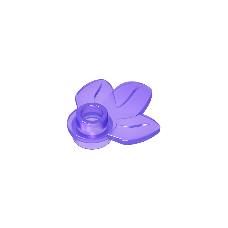 32607 | Plant Plate, Round 1 x 1 with 3 Leaves