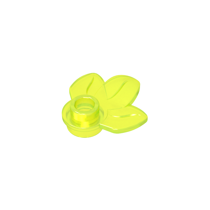 32607 | Plant Plate, Round 1 x 1 with 3 Leaves