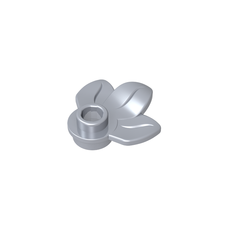 32607 | Plant Plate, Round 1 x 1 with 3 Leaves