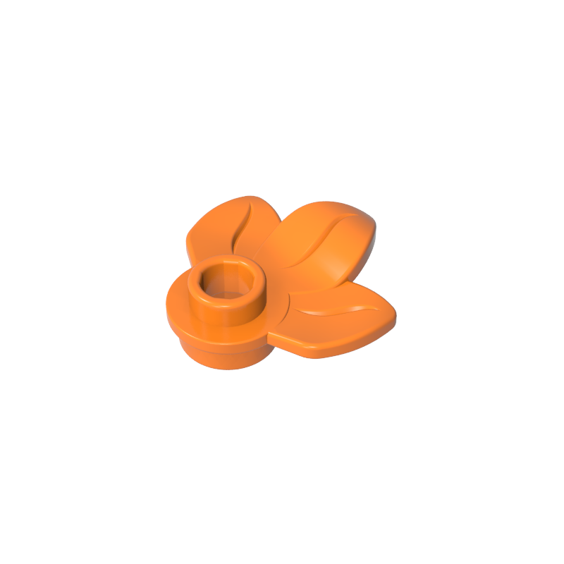 32607 | Plant Plate, Round 1 x 1 with 3 Leaves