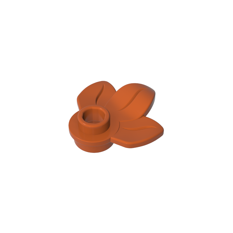 32607 | Plant Plate, Round 1 x 1 with 3 Leaves
