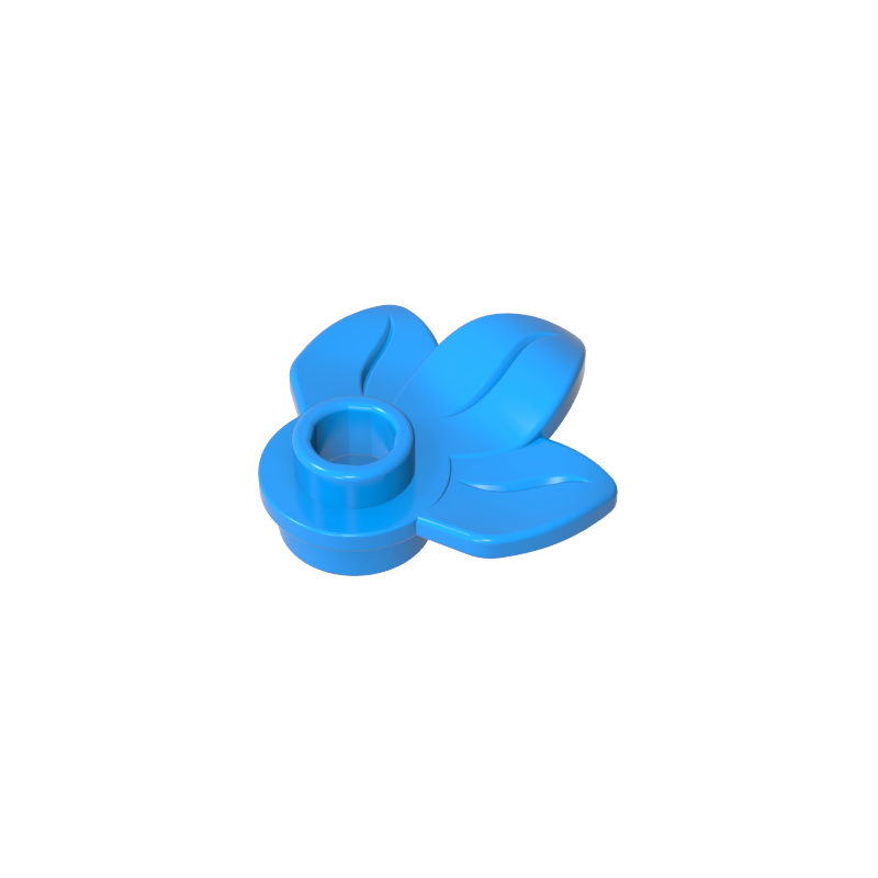 32607 | Plant Plate, Round 1 x 1 with 3 Leaves