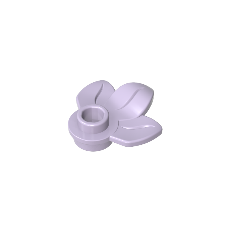 32607 | Plant Plate, Round 1 x 1 with 3 Leaves
