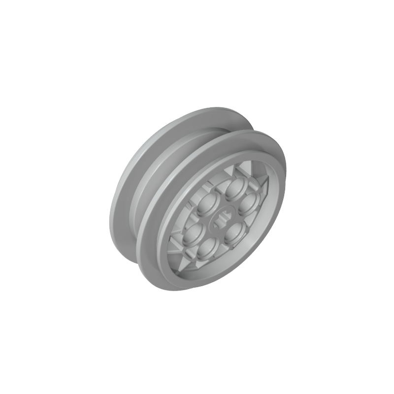 86652 | Wheel 43.2mm D. x 18mm - Flush Axle Stem