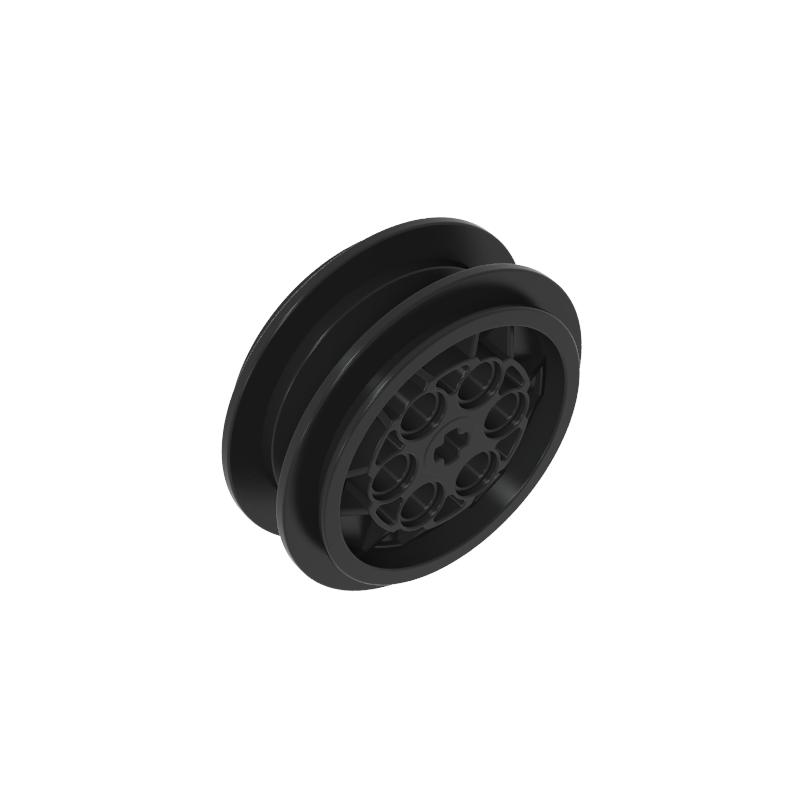 86652 | Wheel 43.2mm D. x 18mm - Flush Axle Stem