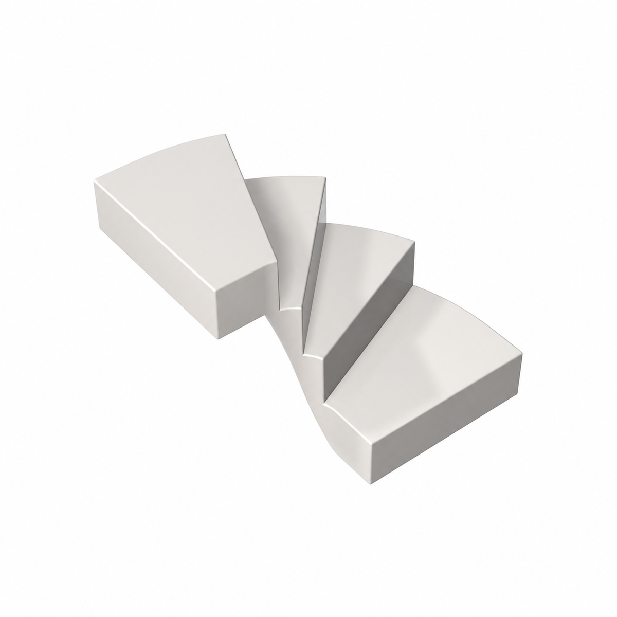 28466 | Stairs 6 x 6 x 4 Curved