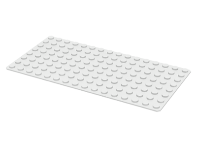 3865 | Baseplate 8 x 16 | PartsBricks