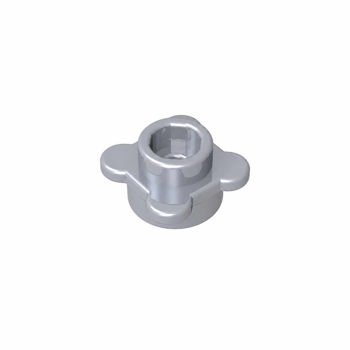 33291 | Plate, Round 1 x 1 with Flower Edge (4 Knobs / Petals)