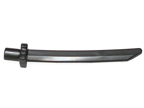 37341c | Minifigure, Weapon Sword Blade with Bar, Square Crossguard