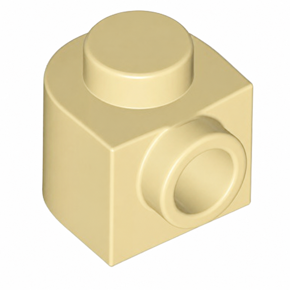 3386 | Brick, Round 1 x 1 x 2/3 Half Circle Extended with Stud on Side