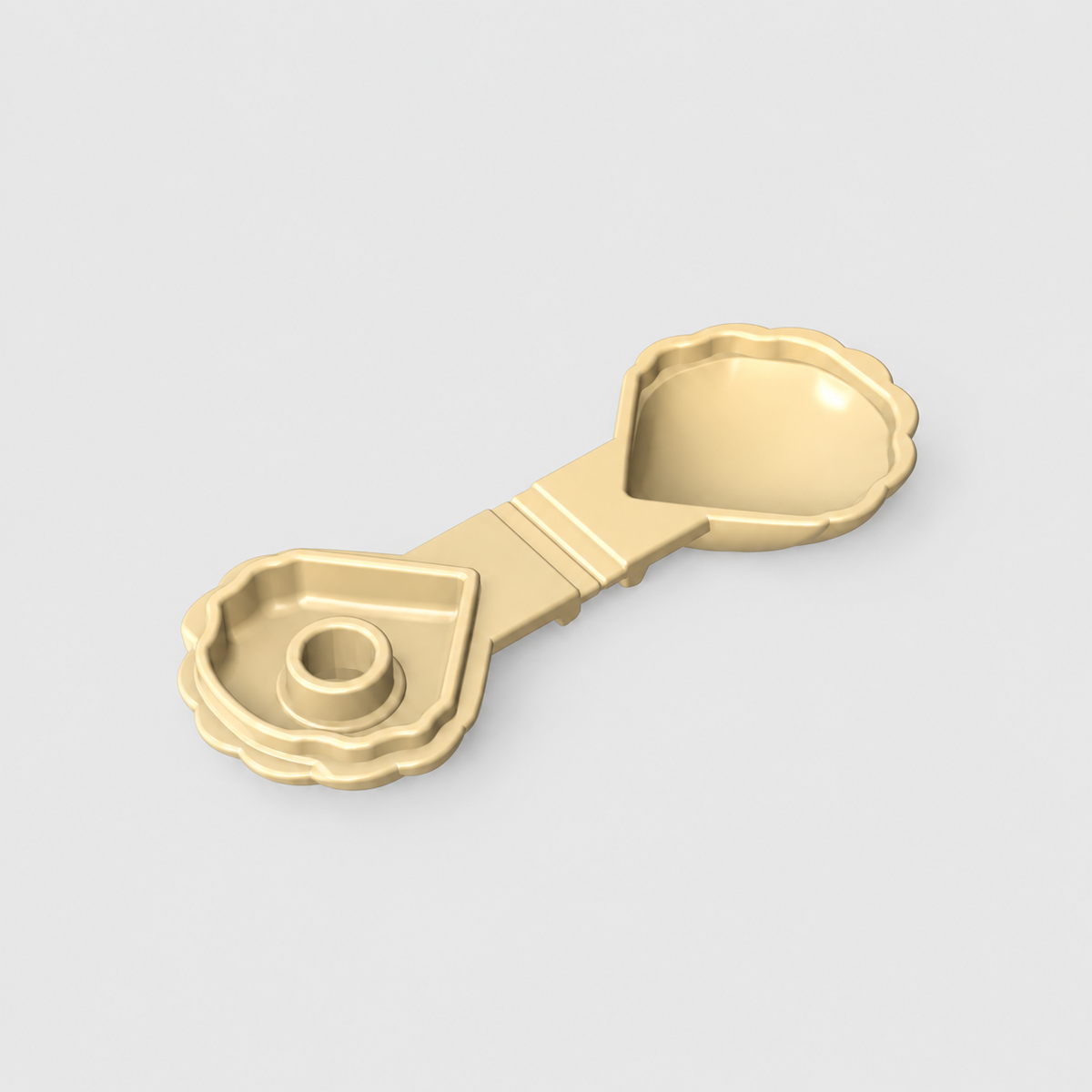 30218 | Clam Shell, Folding - Continuous Scalloped Inner Lip
