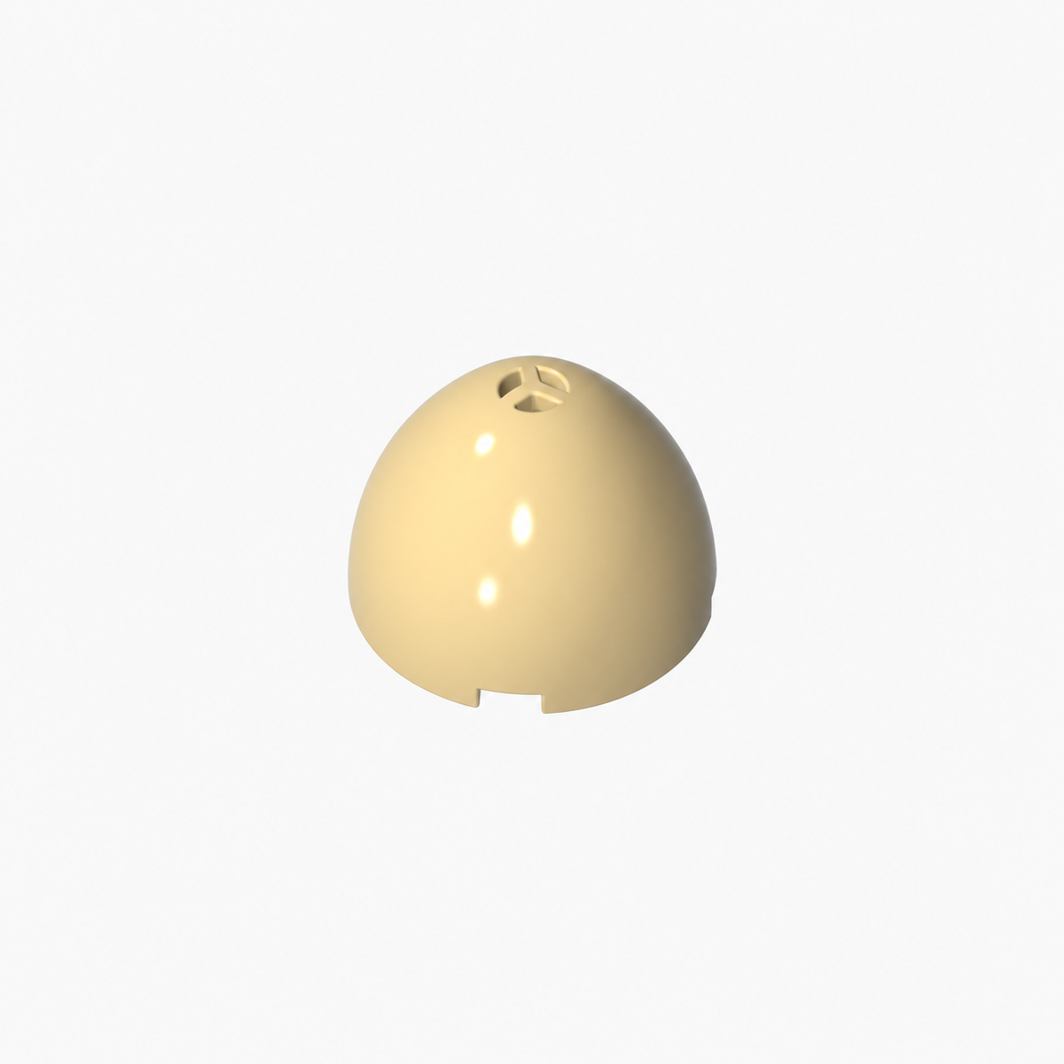 24132 | Container, Faceted, 4 x 4 x 1 2/3, Dragon Egg Top