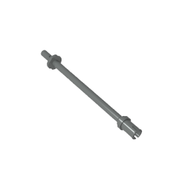 2714b | Bar 8L with Stop Rings and Pin