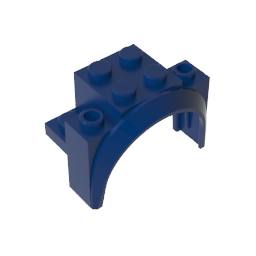 18974 | Vehicle, Mudguard 4 x 2 1/2 x 2 1/3 with Arch Round