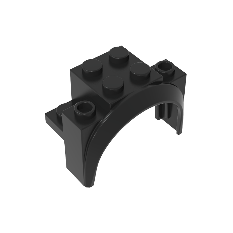 18974 | Vehicle, Mudguard 4 x 2 1/2 x 2 1/3 with Arch Round