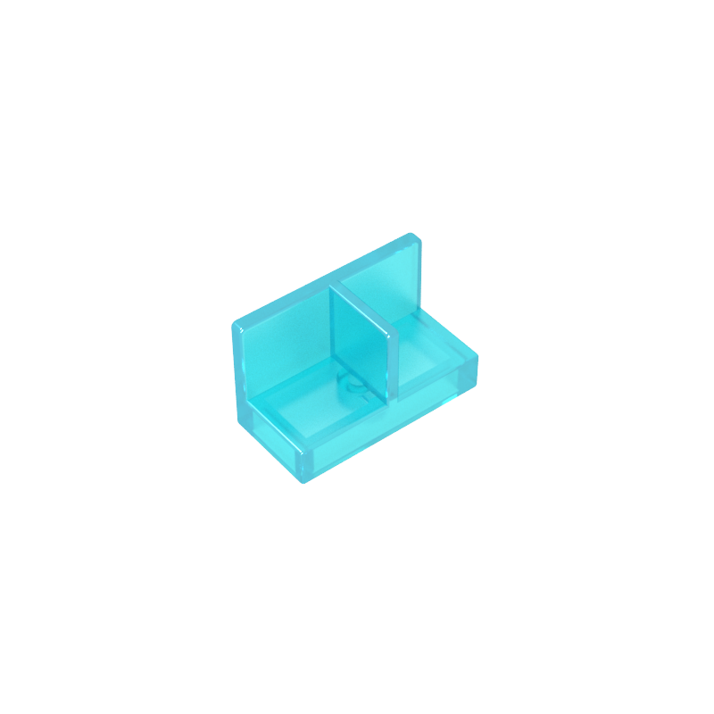 93095 | Panel 1 x 2 x 1 with Rounded Corners and Center Divider