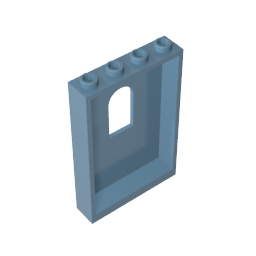 60808 | Panel 1 x 4 x 5 Wall with Window