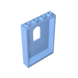 60808 | Panel 1 x 4 x 5 Wall with Window