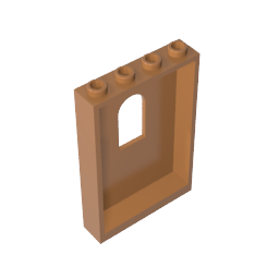 60808 | Panel 1 x 4 x 5 Wall with Window