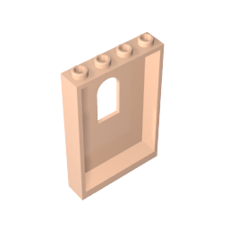 60808 | Panel 1 x 4 x 5 Wall with Window