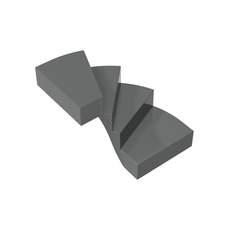 28466 | Stairs 6 x 6 x 4 Curved