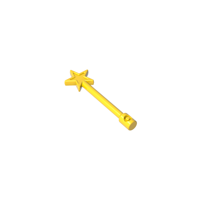 6124 | Figure, Utensil Magic Wand with Star