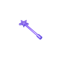 6124 | Figure, Utensil Magic Wand with Star