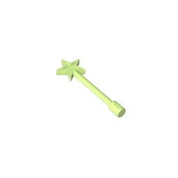 6124 | Figure, Utensil Magic Wand with Star