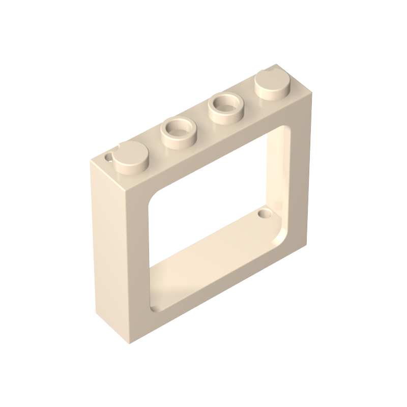 6556 | Window 1 x 4 x 3 Train - 2 Hollow Studs and 2 Solid Studs