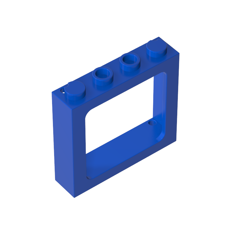 6556 | Window 1 x 4 x 3 Train - 2 Hollow Studs and 2 Solid Studs