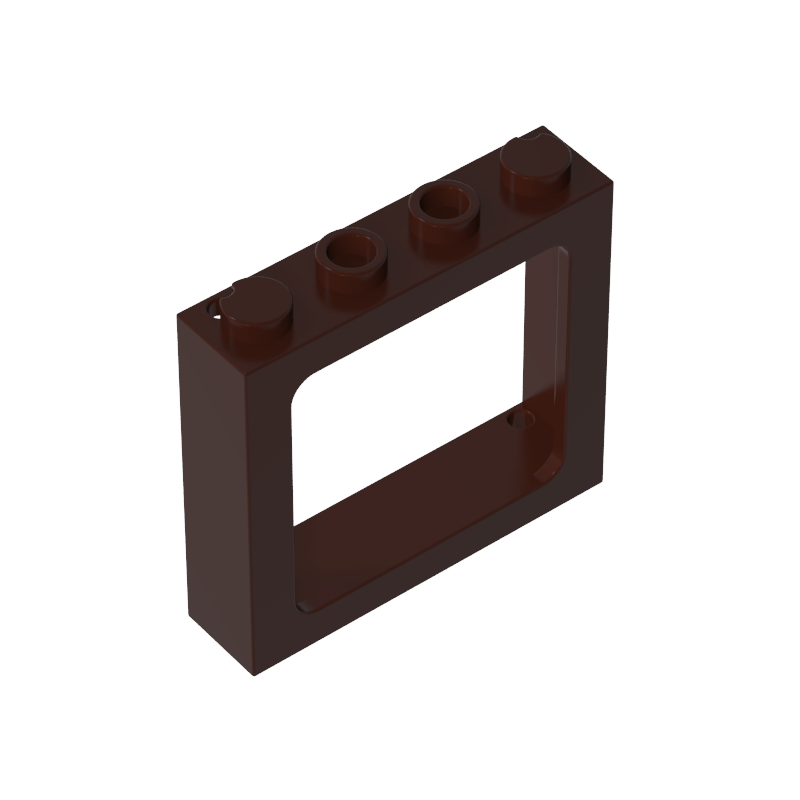 6556 | Window 1 x 4 x 3 Train - 2 Hollow Studs and 2 Solid Studs