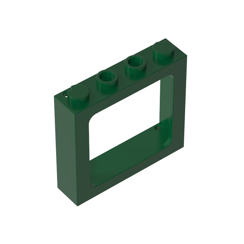 6556 | Window 1 x 4 x 3 Train - 2 Hollow Studs and 2 Solid Studs
