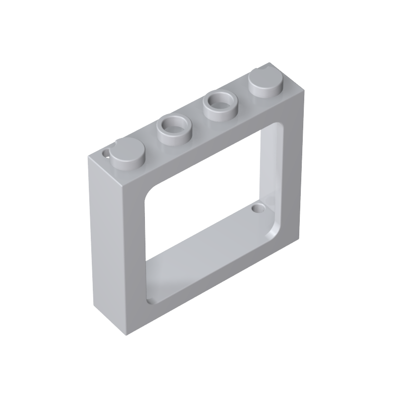 6556 | Window 1 x 4 x 3 Train - 2 Hollow Studs and 2 Solid Studs