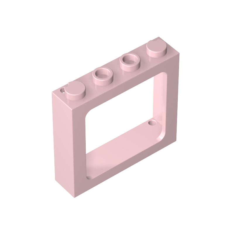 6556 | Window 1 x 4 x 3 Train - 2 Hollow Studs and 2 Solid Studs