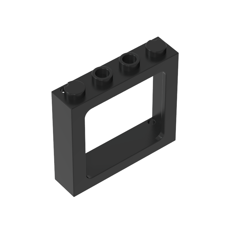 6556 | Window 1 x 4 x 3 Train - 2 Hollow Studs and 2 Solid Studs