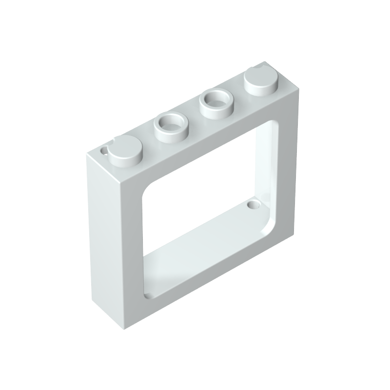 6556 | Window 1 x 4 x 3 Train - 2 Hollow Studs and 2 Solid Studs