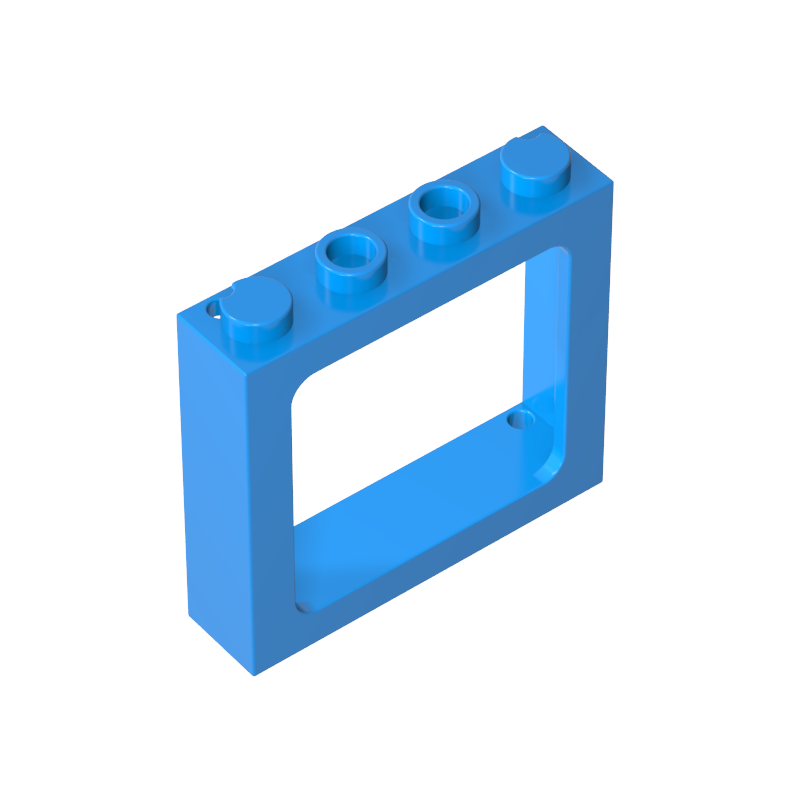 6556 | Window 1 x 4 x 3 Train - 2 Hollow Studs and 2 Solid Studs