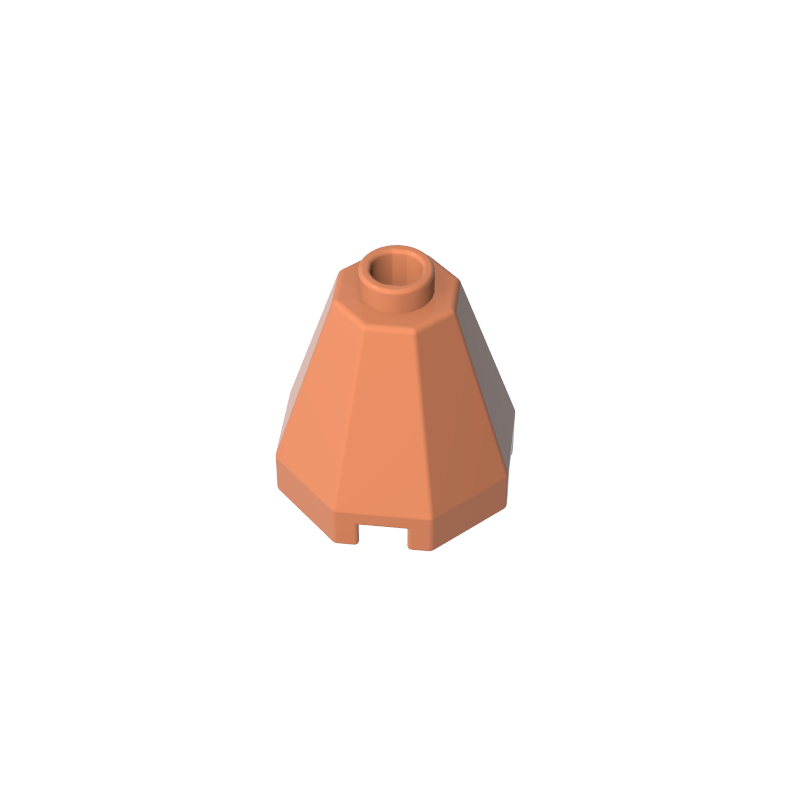 6039 | Cone 2 x 2 x 1 2/3 Octagonal