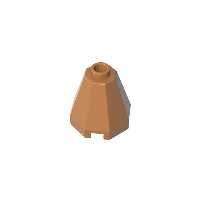 6039 | Cone 2 x 2 x 1 2/3 Octagonal